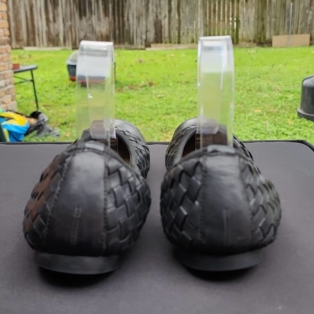 ROBERT ZUR LEATHER WOVEN CUTE  FLATS SIZE 40 IN GUC - Picture 6 of 16